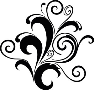 #Naklejka na ścianę Ornament 92