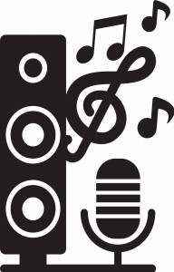 #Naklejka na ścianę Muzyka 1