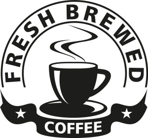 #Naklejki do kuchni Fresh Brewed Coffee 107