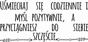 #Napis na ścianę 6