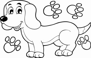 #Naklejka na ścianę dla dziecka Pies 48