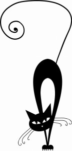 #Naklejka ścienna Kot 33