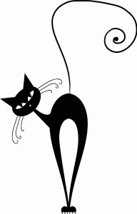 #Naklejka ścienna Kot 37