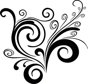 #Naklejka na ścianę Ornament 89