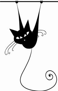 #Naklejka ścienna Kot 36