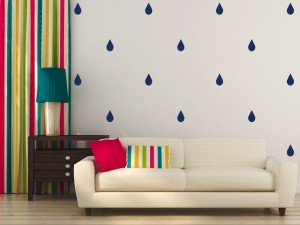 #Skandynawskie naklejki ścienne Krople