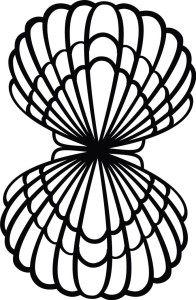 Naklejka na ścianę Muszla 63